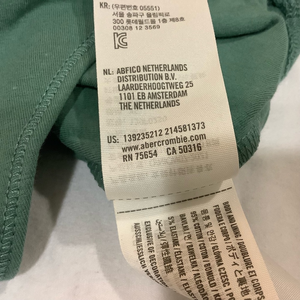 NWT new Abercrombie & Fitch Henley Seamless Tank Thong green Bodysuit Sz XS & S - Picture 10 of 13